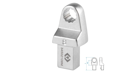 Насадка накидная серии FIT KING TONY 34502108M (8 мм, 9х12 мм)