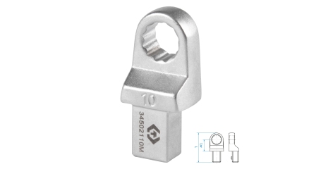 Насадка накидная серии FIT KING TONY 34502110M (10 мм, 9х12 мм)