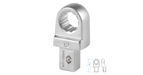 Насадка накидная серии FIT KING TONY 34502112M (12 мм, 9х12 мм)