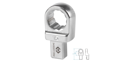 Насадка накидная серии FIT KING TONY 34502115M (15 мм, 9х12 мм)