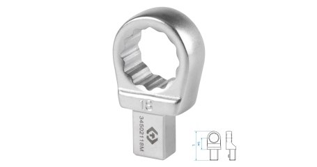 Насадка накидная серии FIT KING TONY 34502118M (18 мм, 9х12 мм)