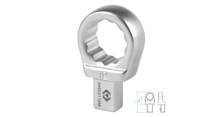 Насадка накидная серии FIT KING TONY 34502119M (19 мм, 9х12 мм)