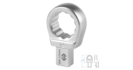 Насадка накидная серии FIT KING TONY 34502119M (19 мм, 9х12 мм)