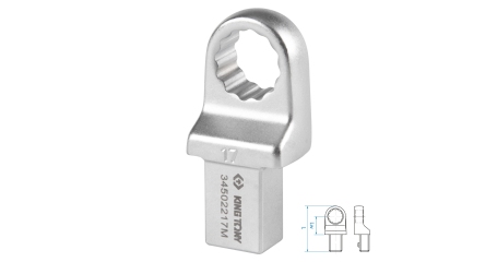 Насадка накидная серии FIT KING TONY 34502217M (17 мм, 14х18 мм)