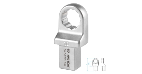 Насадка накидная серии FIT KING TONY 34502218M (18 мм, 14х18 мм)
