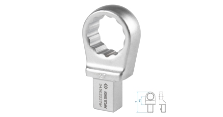 Насадка накидная серии FIT KING TONY 34502227M (27 мм, 14х18 мм)