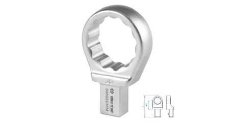 Насадка накидная серии FIT KING TONY 34502236M (36 мм, 14х18 мм)