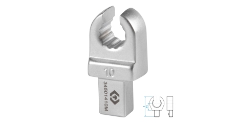 Насадка разрезная серии FIT KING TONY 34501410M (10 мм, 9х12 мм)