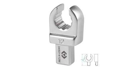 Насадка разрезная серии FIT KING TONY 34501412M (12 мм, 9х12 мм)