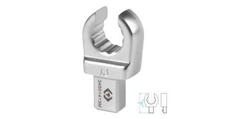 Насадка разрезная серии FIT KING TONY 34501413M (13 мм, 9х12 мм)