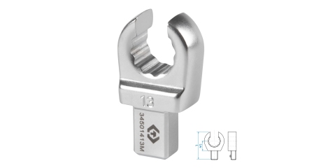 Насадка разрезная серии FIT KING TONY 34501413M (13 мм, 9х12 мм)