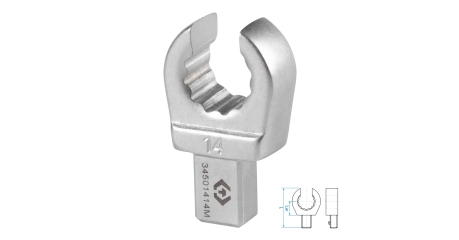 Насадка разрезная серии FIT KING TONY 34501414M (14 мм, 9х12 мм)