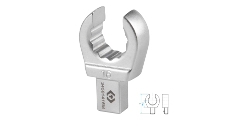 Насадка разрезная серии FIT KING TONY 34501416M (16 мм, 9х12 мм)