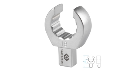 Насадка разрезная серии FIT KING TONY 34501419M (19 мм, 9х12 мм)