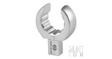 Насадка разрезная серии FIT KING TONY 34501421M (21 мм, 9х12 мм)