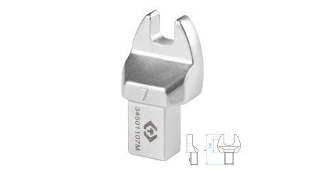 Насадка рожковая серии FIT KING TONY 34501107M (7 мм, 9х12 мм)