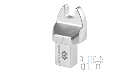 Насадка рожковая серии FIT KING TONY 34501107M (7 мм, 9х12 мм)