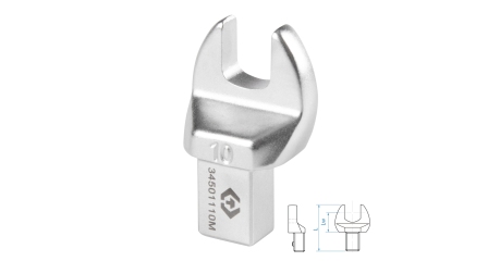 Насадка рожковая серии FIT KING TONY 34501110M (10 мм, 9х12 мм)