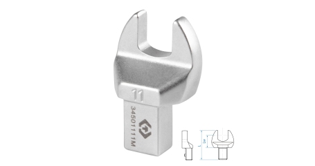 Насадка рожковая серии FIT KING TONY 34501111M (11 мм, 9х12 мм)