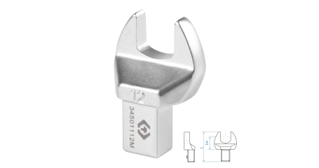 Насадка рожковая серии FIT KING TONY 34501112M (12 мм, 9х12 мм)