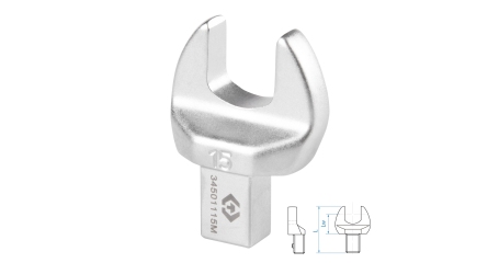 Насадка рожковая серии FIT KING TONY 34501115M (15 мм, 9х12 мм)