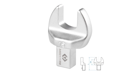 Насадка рожковая серии FIT KING TONY 34501115M (15 мм, 9х12 мм)