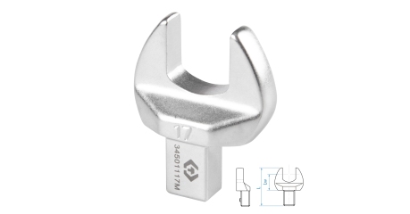 Насадка рожковая серии FIT KING TONY 34501117M (17 мм, 9х12 мм)