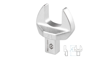 Насадка рожковая серии FIT KING TONY 34501118M (18 мм, 9х12 мм)