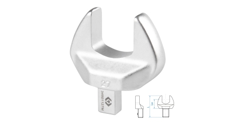 Насадка рожковая серии FIT KING TONY 34501127M (27 мм, 9х12 мм)