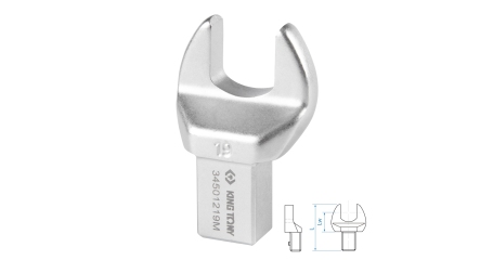 Насадка рожковая серии FIT KING TONY 34501219M (19 мм, 14х18 мм)