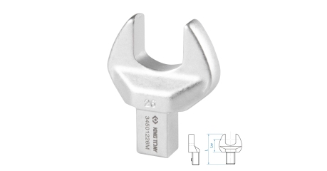 Насадка рожковая серии FIT KING TONY 34501226M (26 мм, 14х18 мм)