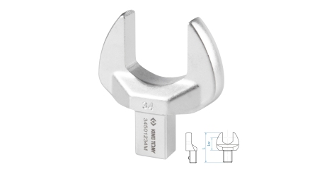 Насадка рожковая серии FIT KING TONY 34501234M (34 мм, 14х18 мм)