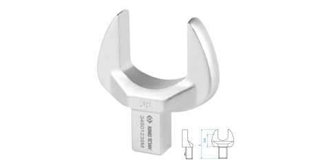 Насадка рожковая серии FIT KING TONY 34501238M (38 мм, 14х18 мм)