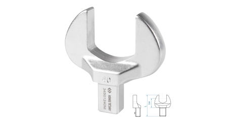 Насадка рожковая серии FIT KING TONY 34501240M (40 мм, 14х18 мм)