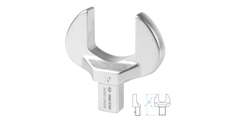 Насадка рожковая серии FIT KING TONY 34501240M (40 мм, 14х18 мм)