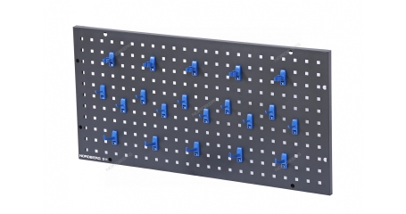 Панель перфорированная NORDBERG S11 (900x450 мм, с набором крюков)