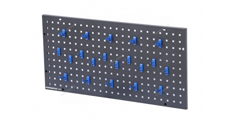 Панель перфорированная NORDBERG S11 (900x450 мм, с набором крюков)