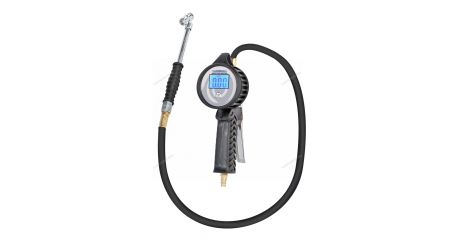 Пистолет профессиональный для подкачки колес цифровой обрезиненный для грузовых автомобилей NORDBERG Ti8DL