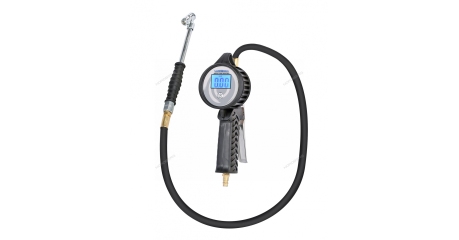 Пистолет профессиональный для подкачки колес цифровой обрезиненный для грузовых автомобилей NORDBERG Ti8DL