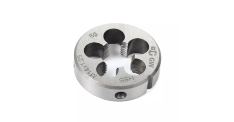 Плашка GARWIN INDUSTRIAL GM-DF14125 (Mf 14x1,25, HSS, DIN 223, 6g, 38x10 мм)