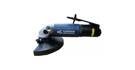 Пневматическая углошлифовальная машинка c рычажным включателем промышленная GARWIN INDUSTRIAL 803017-12-10 (125 мм, 12000 об/мин, 1,2 л.с.)