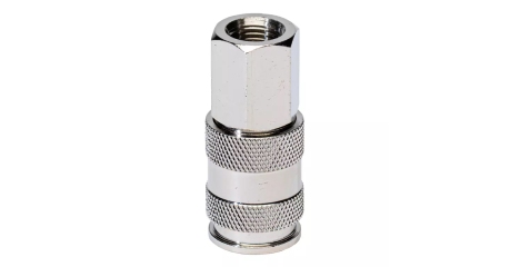 Пневморазъем металлический Licota E20SFO (1/4" внутр. резьба)