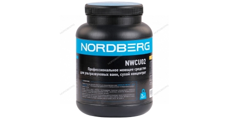 Профессиональное моющее средство для ультразвуковых ванн NORDBERG NWCU02 (сухой концентрат, 2 кг)