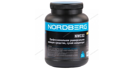 Профессиональное универсальное моющее средство NORDBERG NWC02 (сухой концентрат, 2 кг)