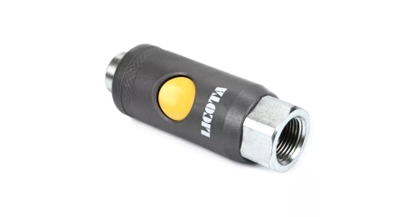 Разъем пневматический быстросъемный двухкомпонентный с предохранителем Licota SR30PF (3/8" внутренняя резьба)