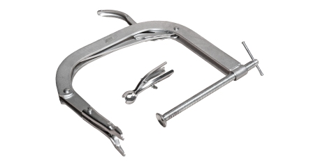 Рассухариватель клапанов усиленный со сменными захватами JTC 4621 (прямые и изогнутые)