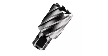 Сверло корончатое GARWIN INDUSTRIAL 102805-19 (19 мм, универсальный хвостовик 3/4", WELDON/NITTO ф19,05 мм, HSS, глубина сверления Lap25 мм)