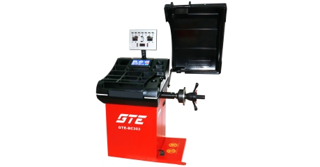 Станок балансировочный GTE BC303 (220 В, 10"- 30", ручной ввод параметров, LED панель, измеритель ширины колеса)