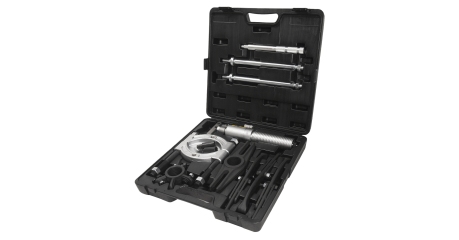 Съемник гидравлический JTC PM820 (8 т, длина 229x270, ширина 100x95, поршень 85 мм, масса 18 кг в кейсе)