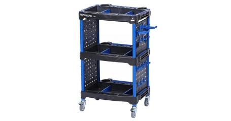 Тележка инструментальная NORDBERG T32B (3 пластиковые полки, синяя)